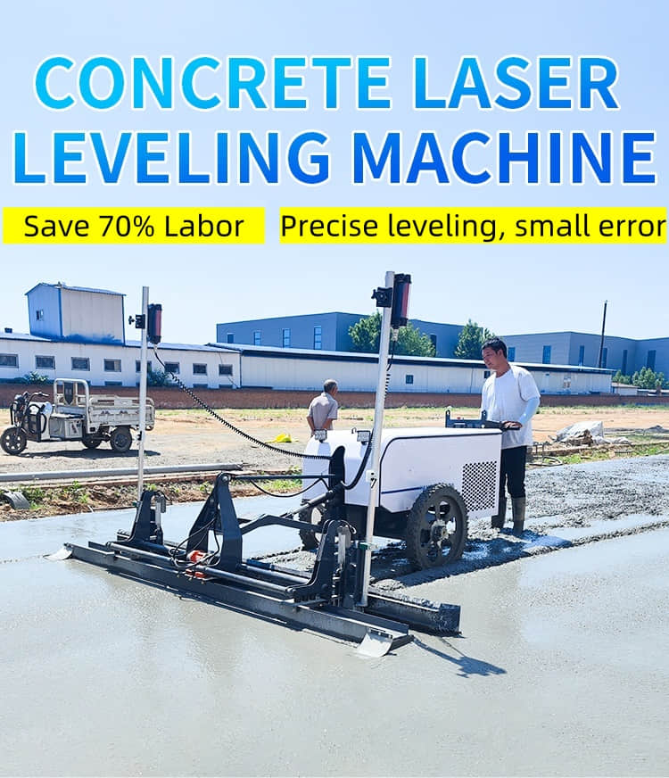 2 Wheel 3kw New Construction Laser Screed Machine 2 Wheel 3kw New Construction Laser Screed Machine