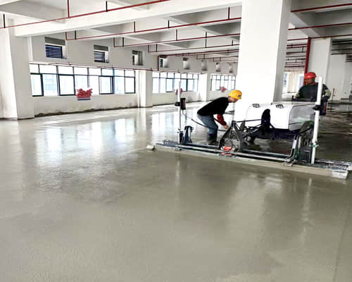 2 Wheel 3kw New Construction Laser Screed Machine