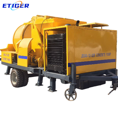 JBS40R Diesel Concrete Pump with Mixer