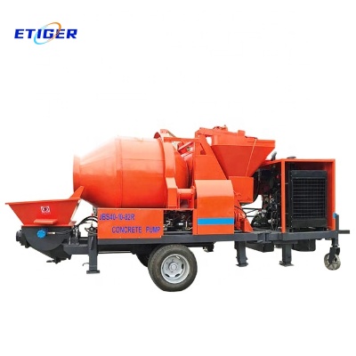 JBS40R Diesel Concrete Pump with Mixer
