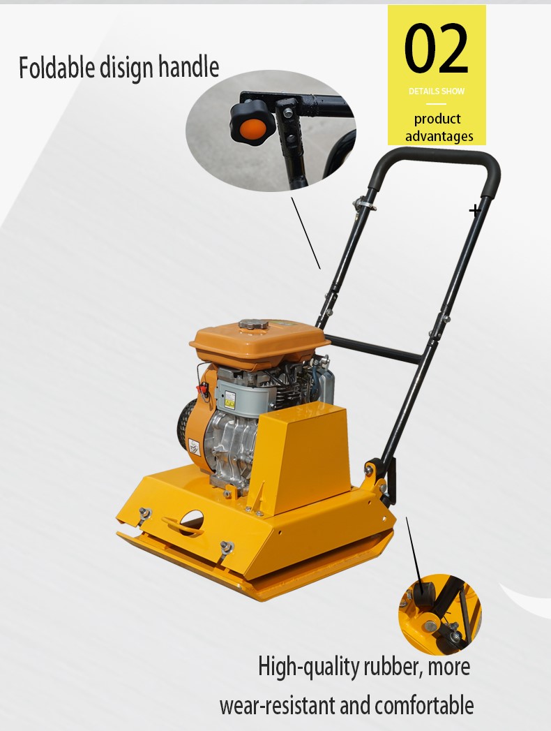 C120T Gasoline Asphalt Vibrating Plate Compactor for sale