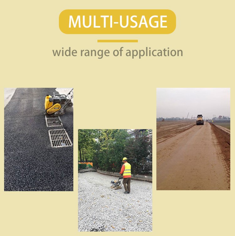 C120T Gasoline Asphalt Vibrating Plate Compactor for sale