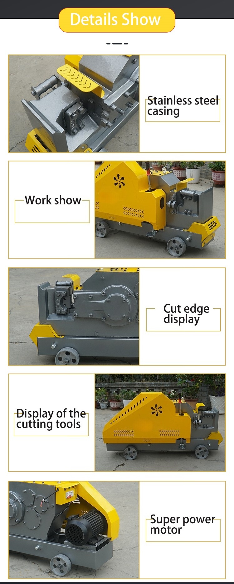 GQ45 Steel Bar Cutter for Construction and Rebar Processing GQ45 Steel Bar Cutter for Construction and Rebar Processing