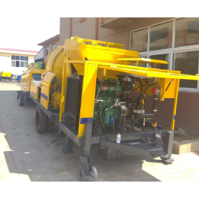 30m3/h Diesel Concrete Mixer Pump For Construciton 30m3/h Diesel Concrete Mixer Pump For Construciton