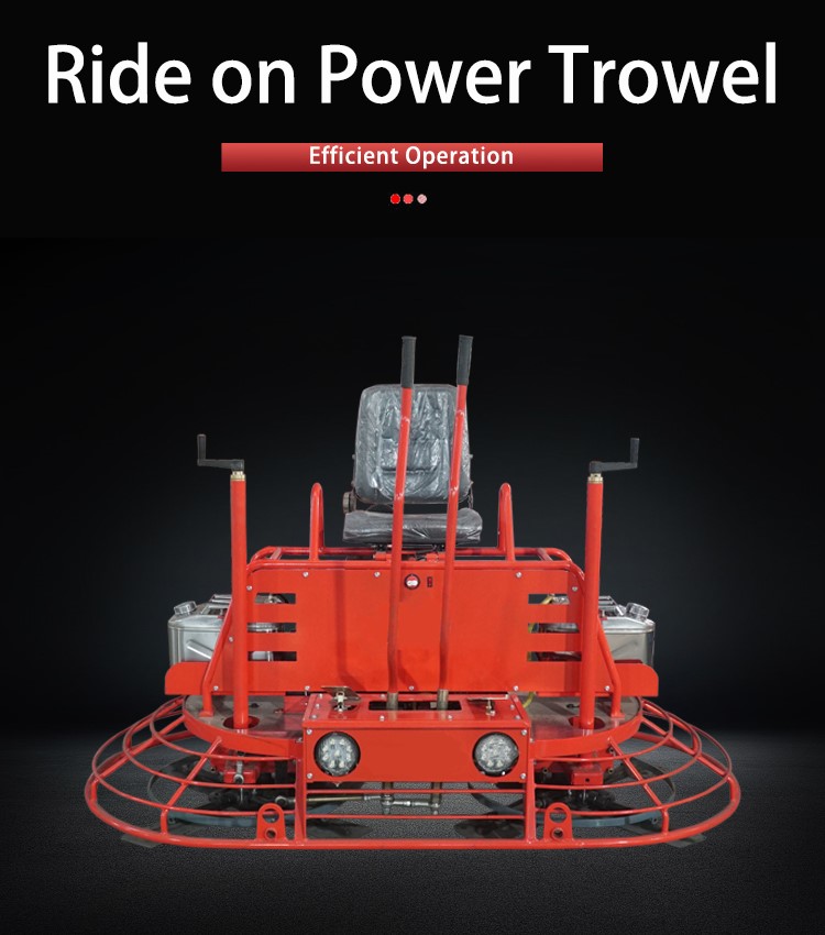 1000mm Honda GX690 24hp Gasoline Ride on Power Trowel Machine 1000mm Honda GX690 24hp Gasoline Ride on Power Trowel Machine